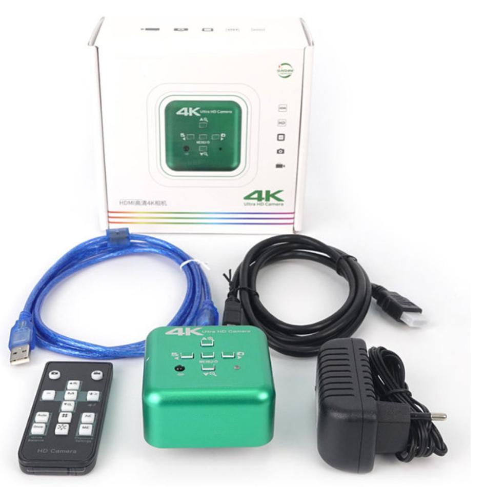 C-Mount 4K High Resolution Camera for Trinocular Microscopes
