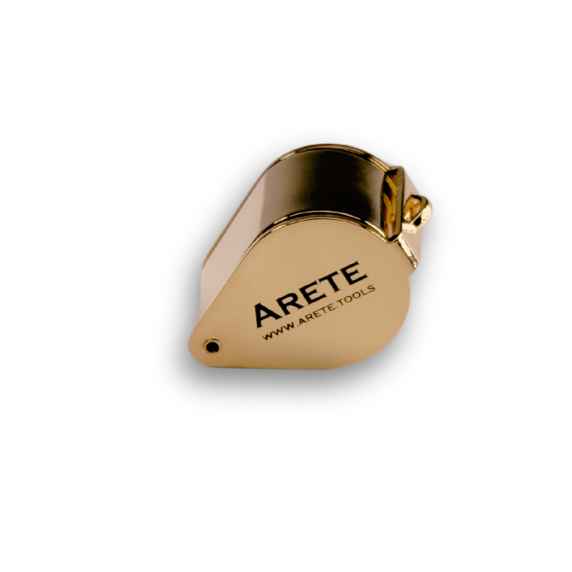 Arete loupe à bijoux or 10x 18 mm
