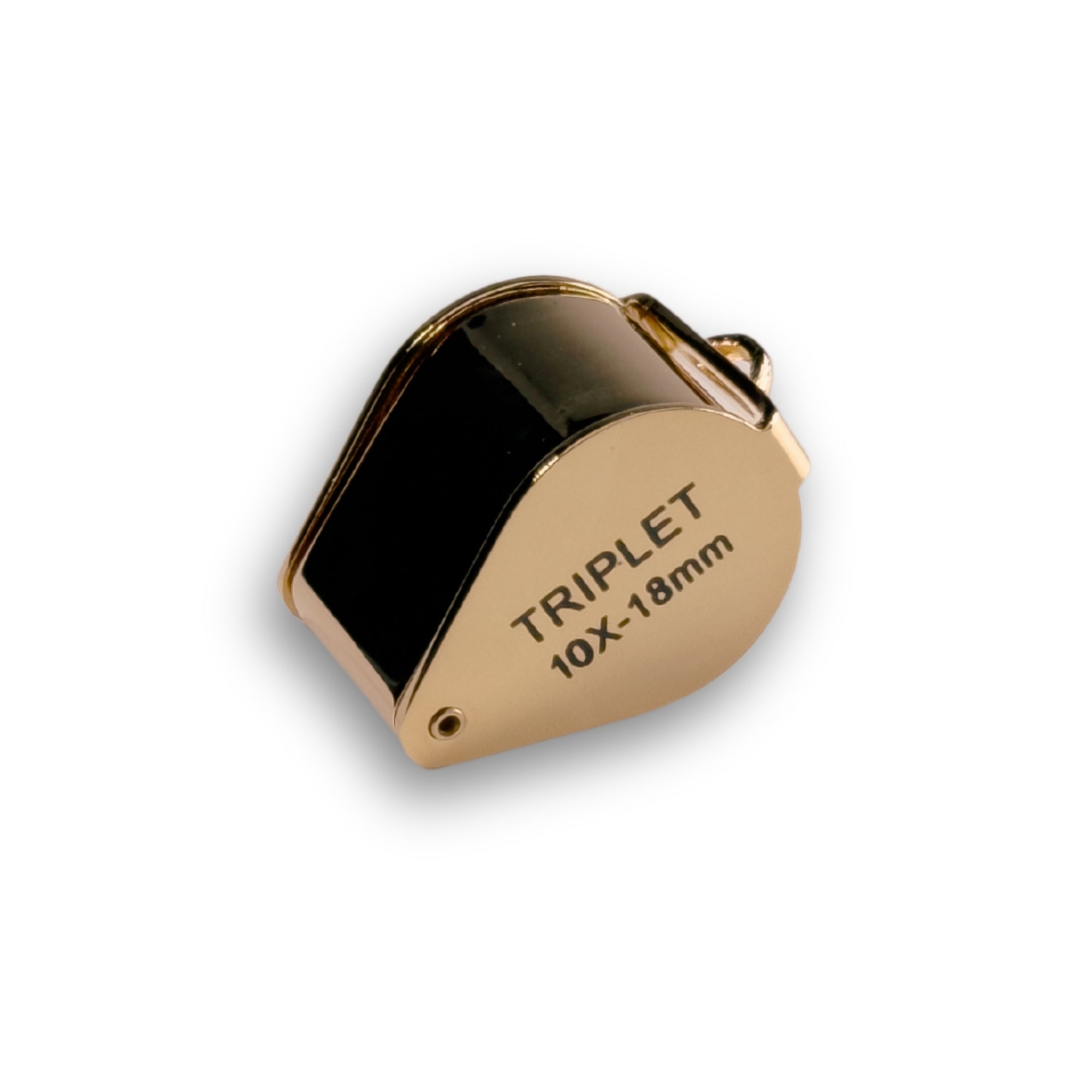 Arete loupe à bijoux or 10x 18 mm