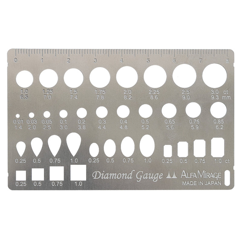 Diamond Weight Estimation Template DG-03 by AMC