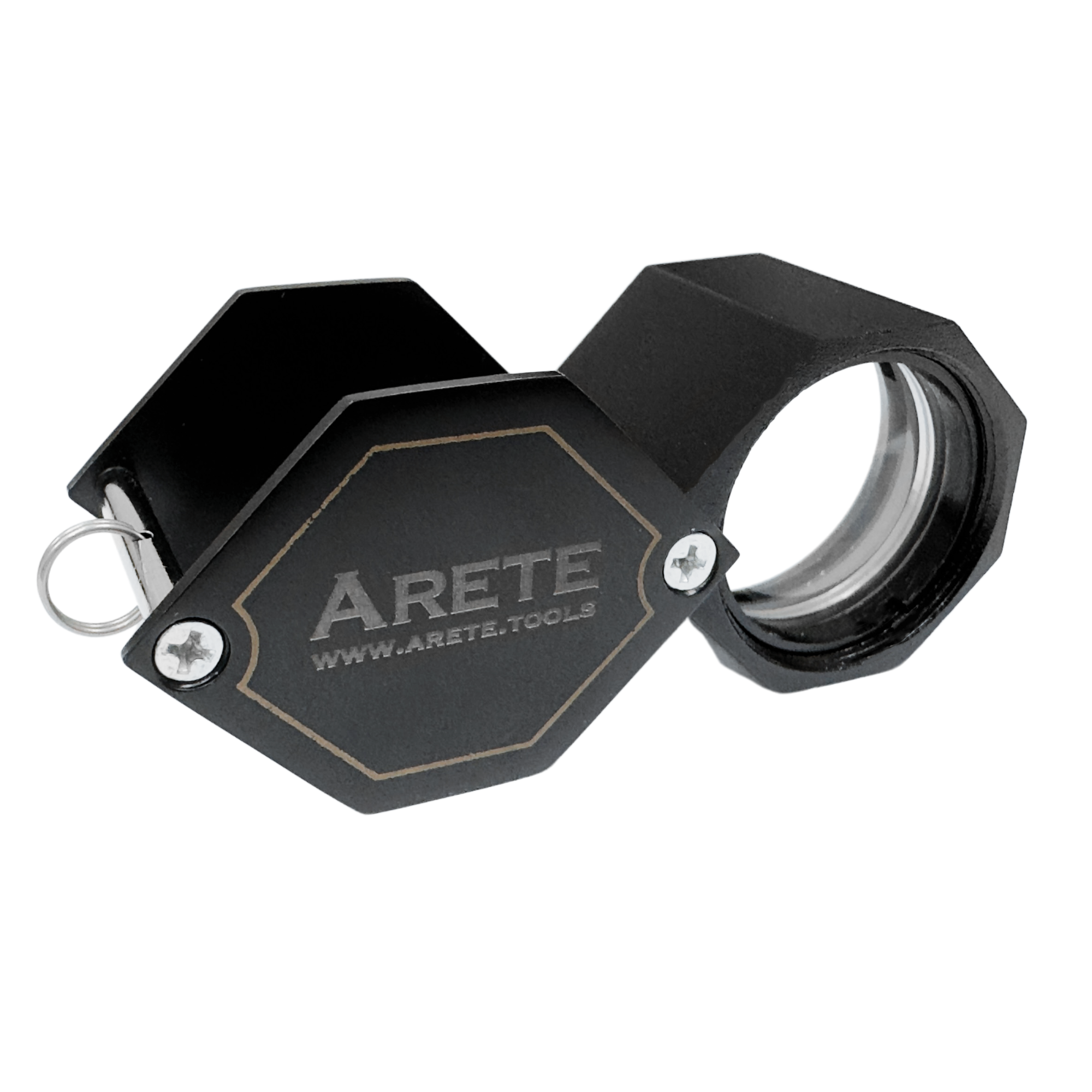 Arete High Quality Hexagonal Triplet Loupe 10x
