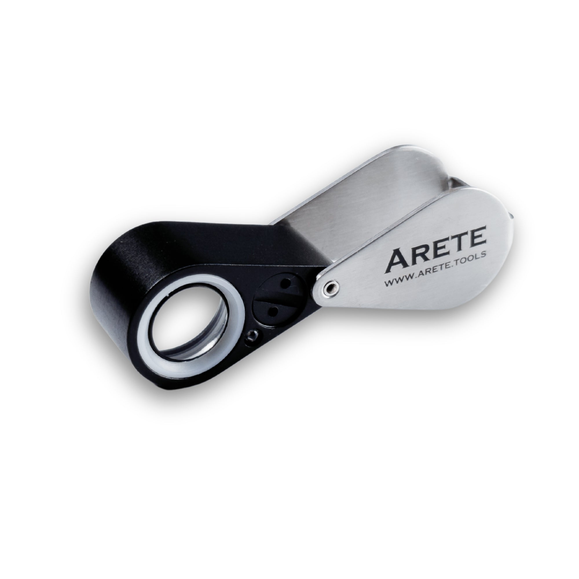 Gemological Loupe 10x 21mm with LED and UV light on batteries