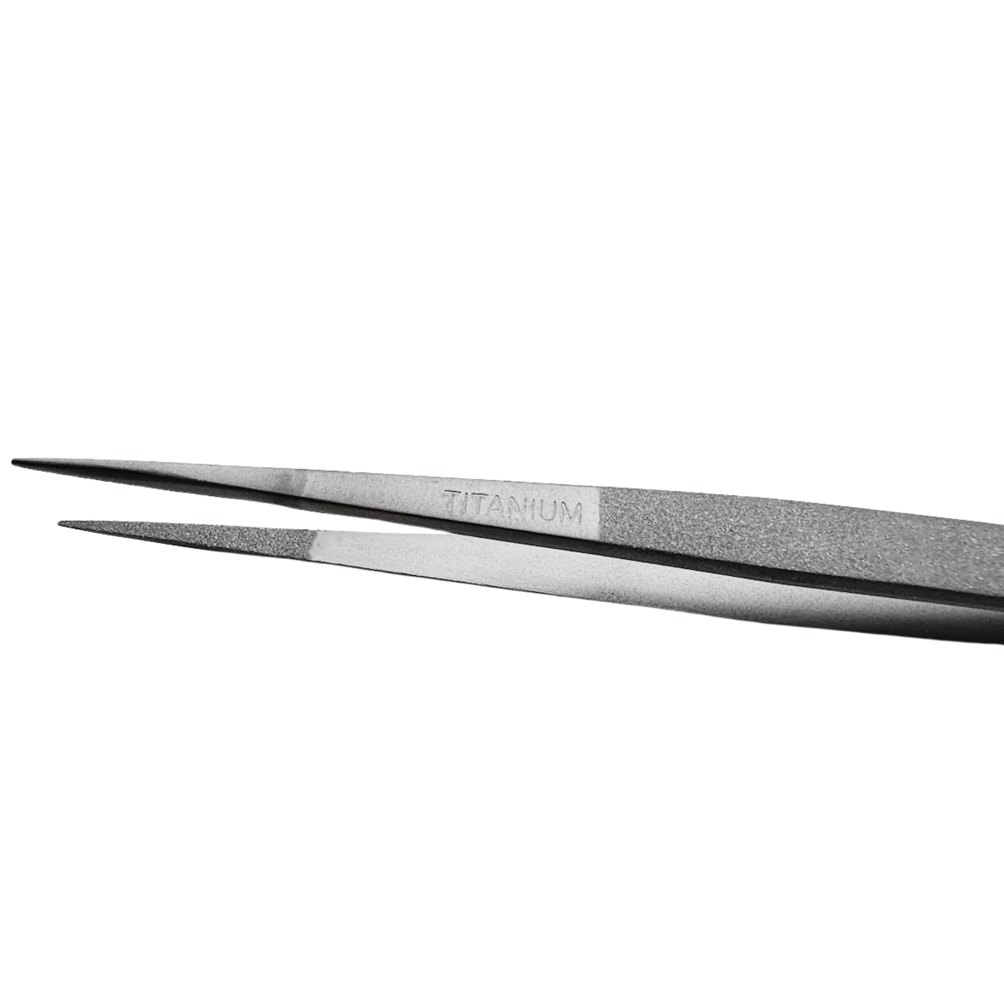 Titanium tweezers for precious stones and diamonds