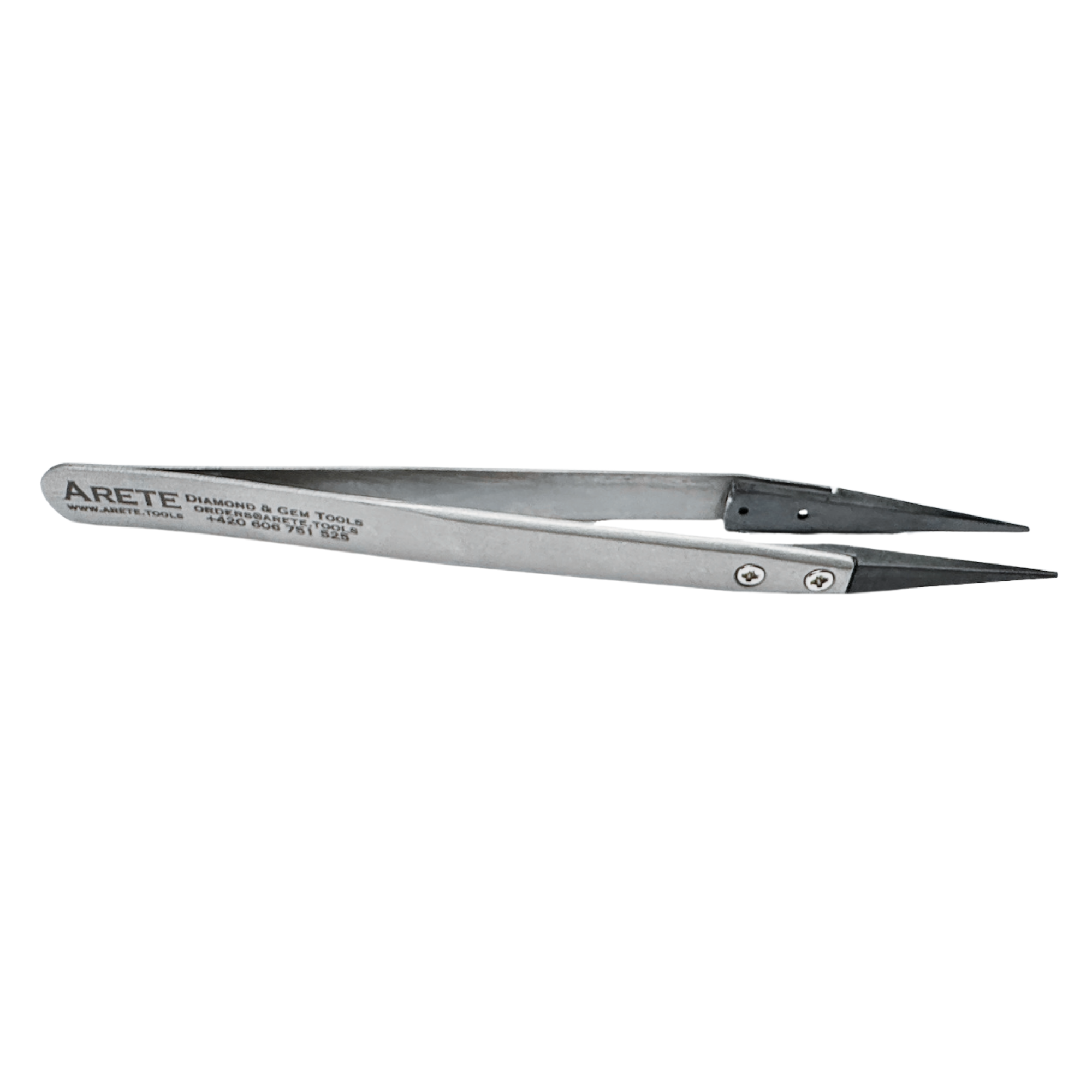 Tweezers for precious stones with a special soft tip