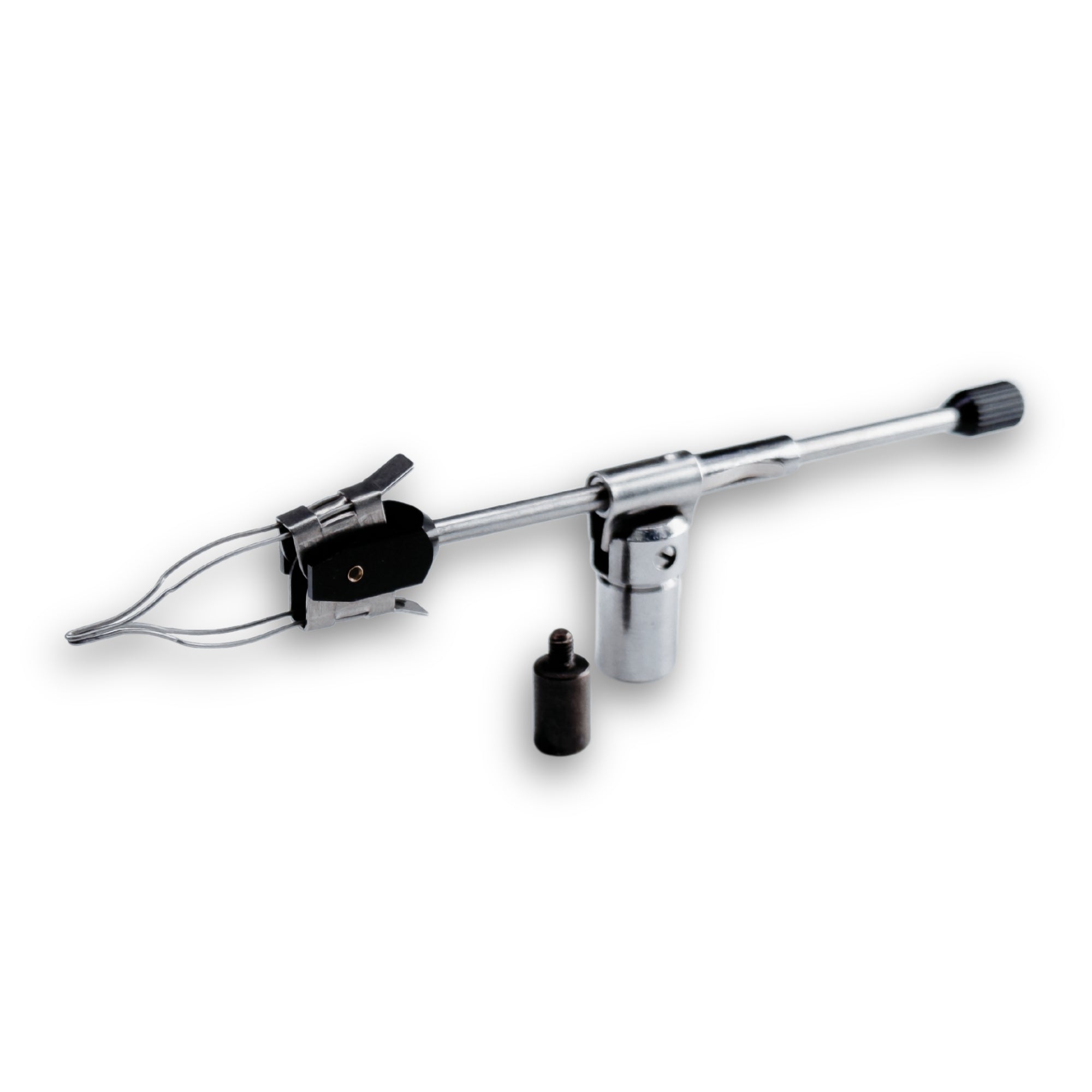 Gemstone holder / tweezers for stereo microscopes
