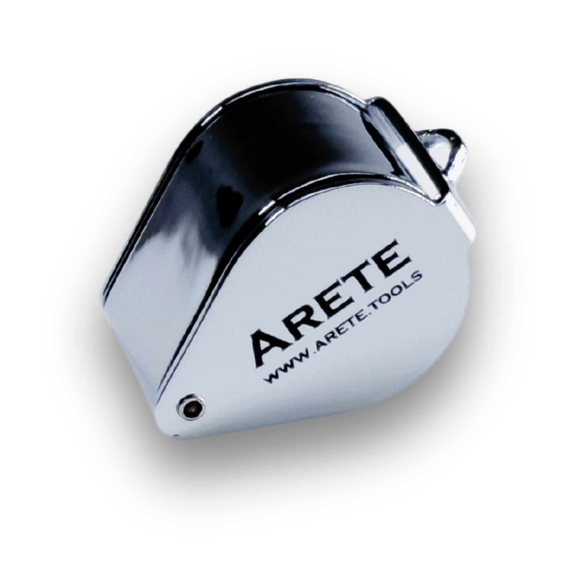 Μεγεθυντικός φακός κοσμήματος Arete ασημί 10x21 mm