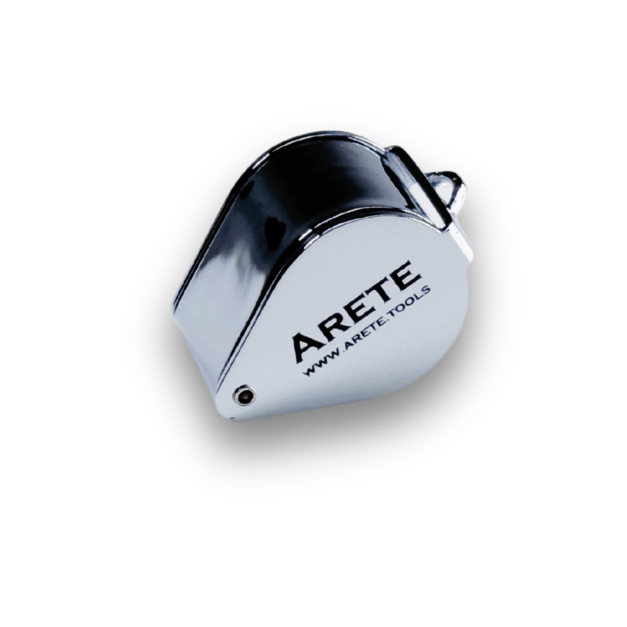 Μεγεθυντικός φακός κοσμήματος Arete ασημί 10x18 mm