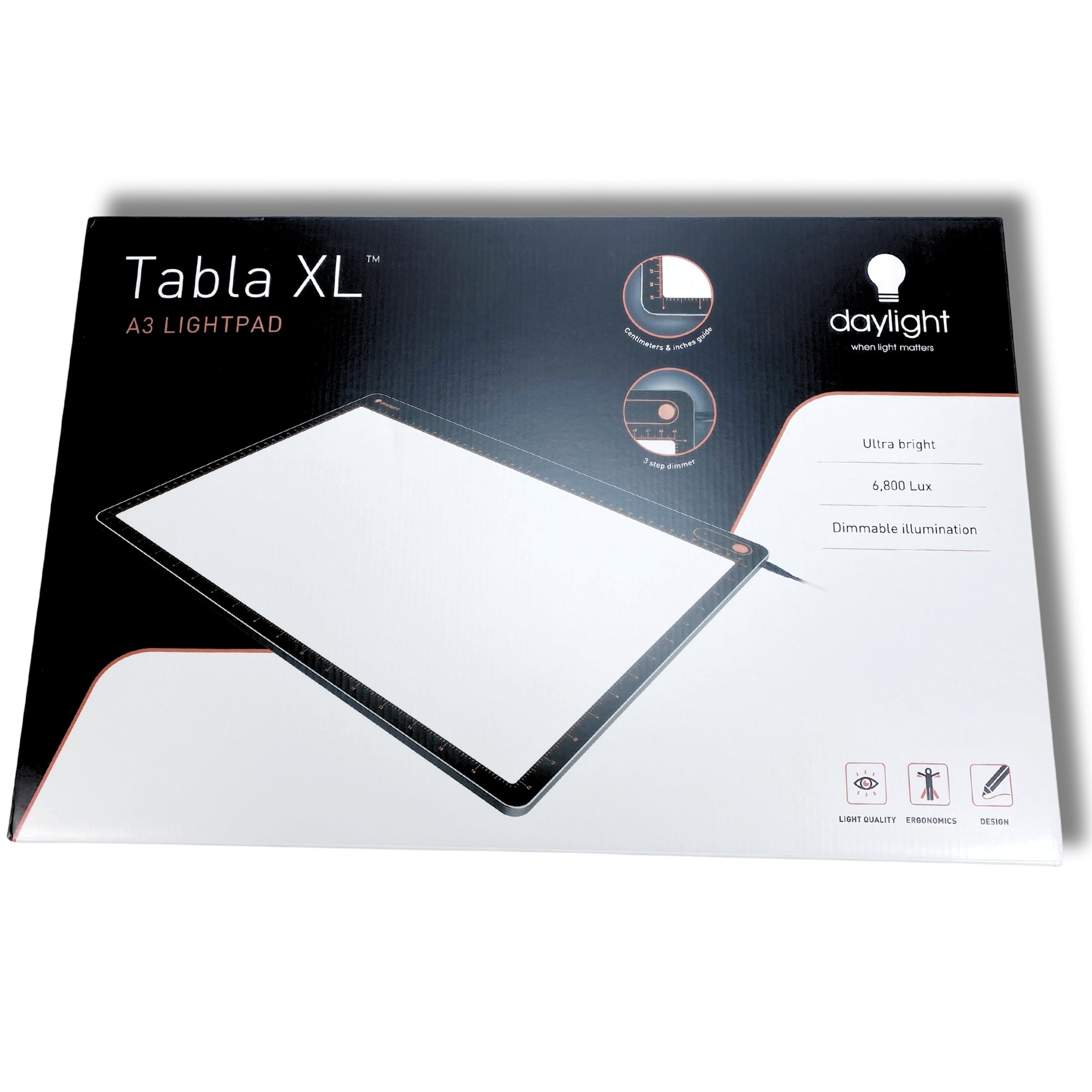 Daylight Tabla XL – A3 light pad