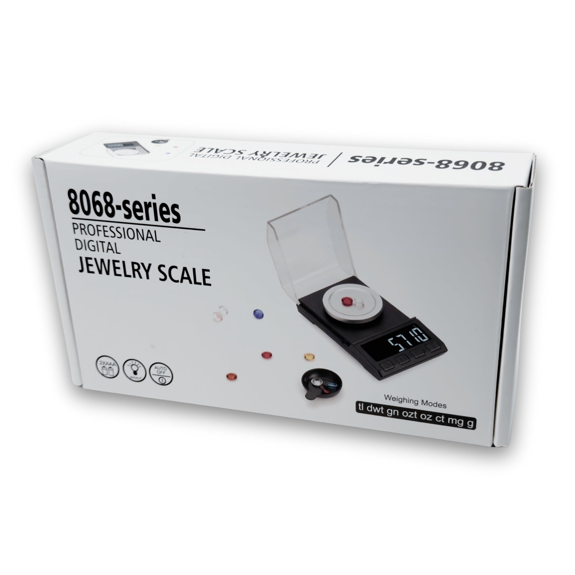 Nešiojamos skaitmeninės svarstyklės 8068 - max 200g - Super Economy Series