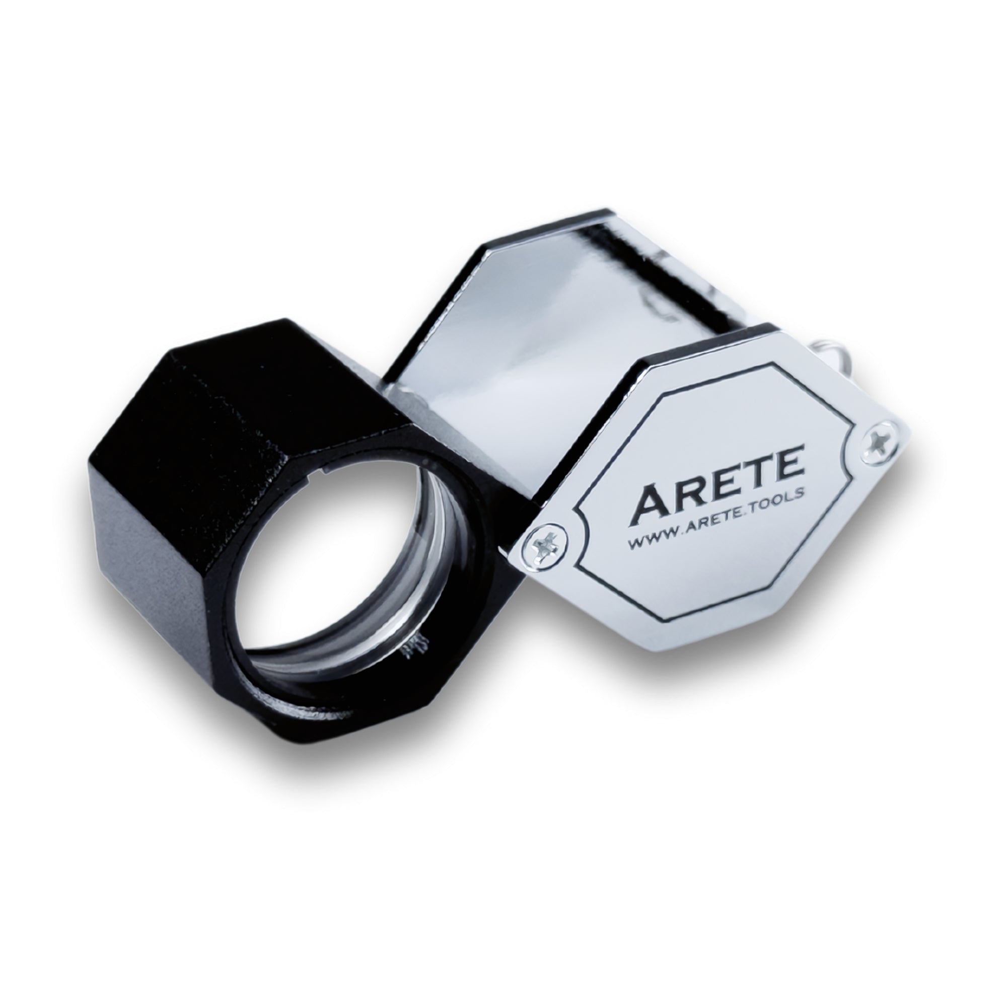 Arete Schmucklupe Silber 10x 20,5 mm