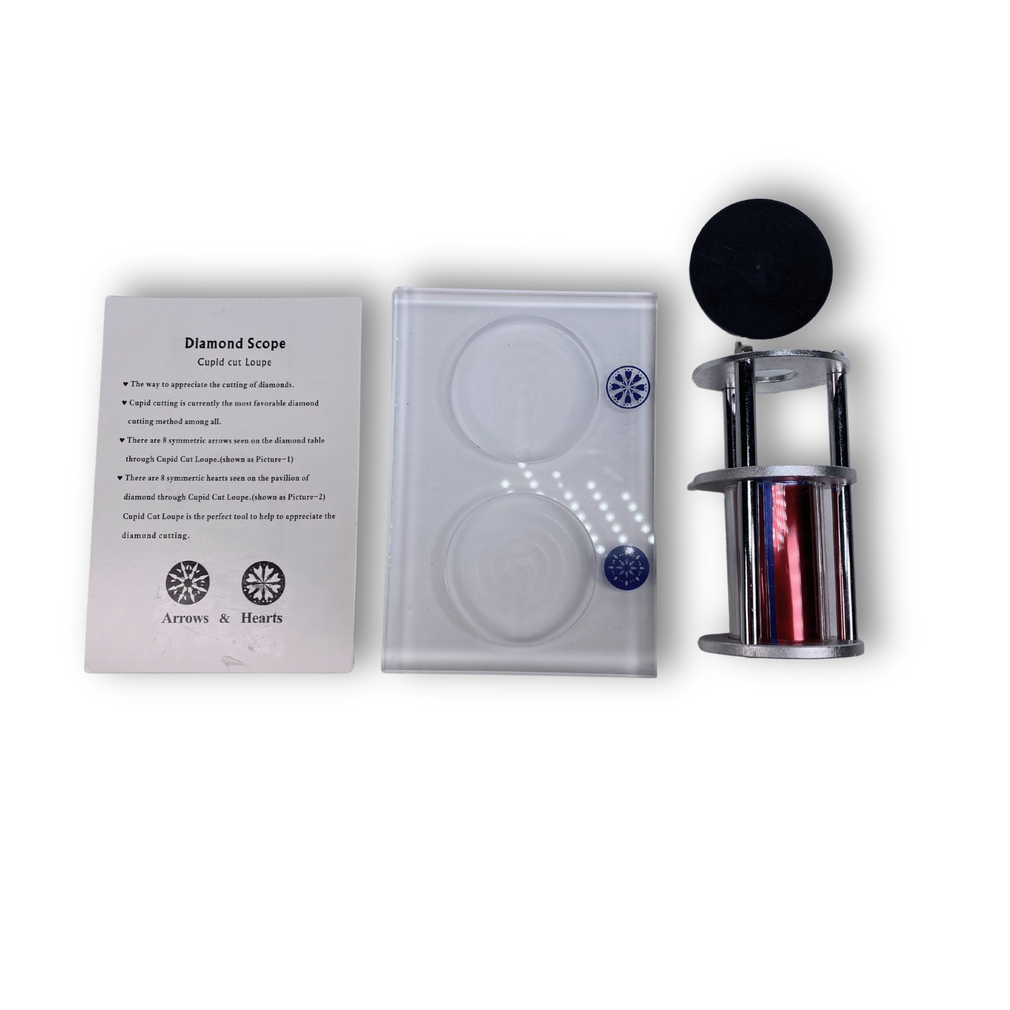 Алмазний приціл (серця та стріли) – оптичний засіб для огранювання Купідон