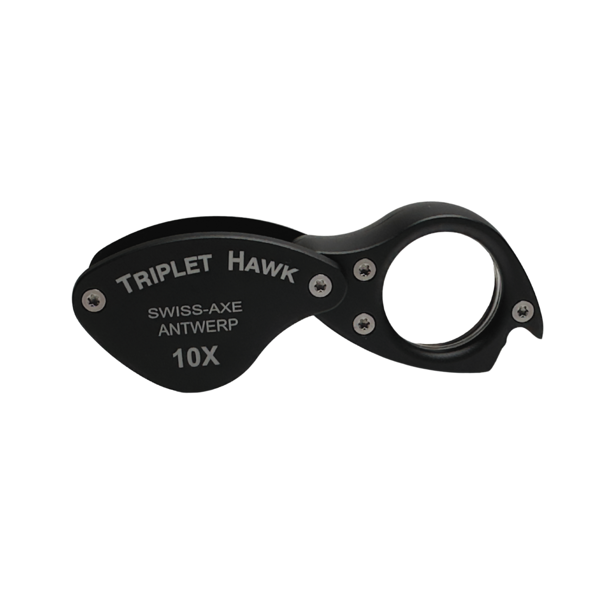 Swiss Axe Triplet Hawk - a premium 10x loupe with Achromat Aplanat Correction