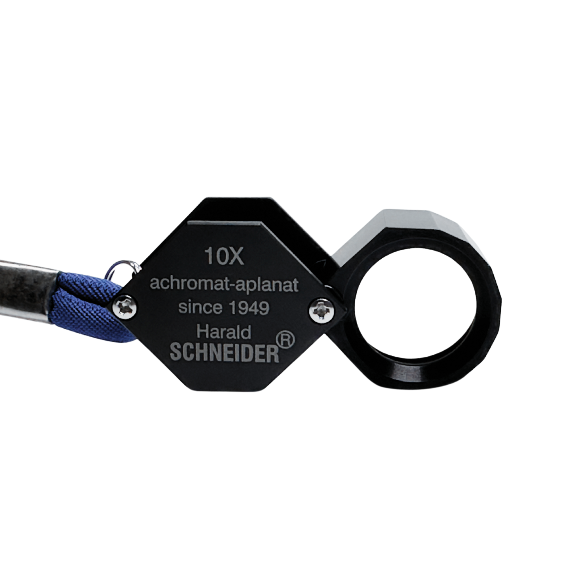 Harald Schneider Loupe LS 10 - Premium Triplet Loupe with 10x magnification and full Achromat Aplanat correction
