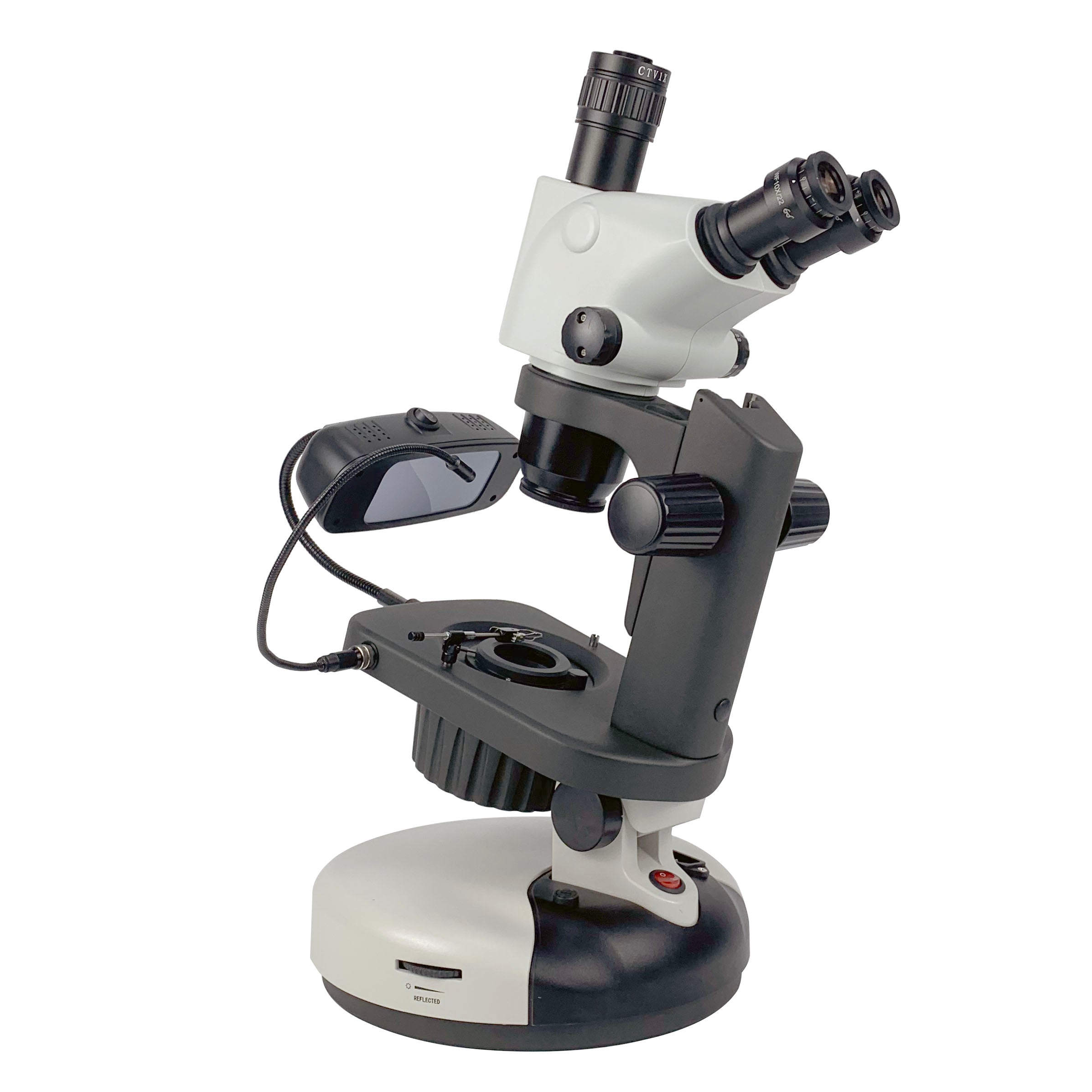 Professional gemological microscope