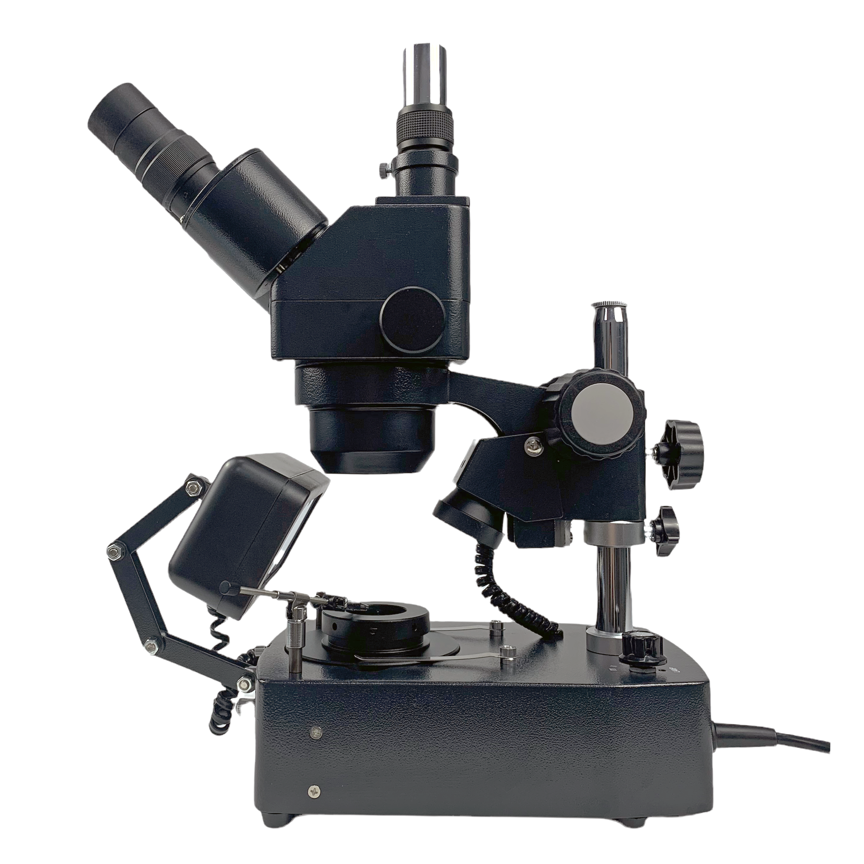 Semi-advanced gemological microscope