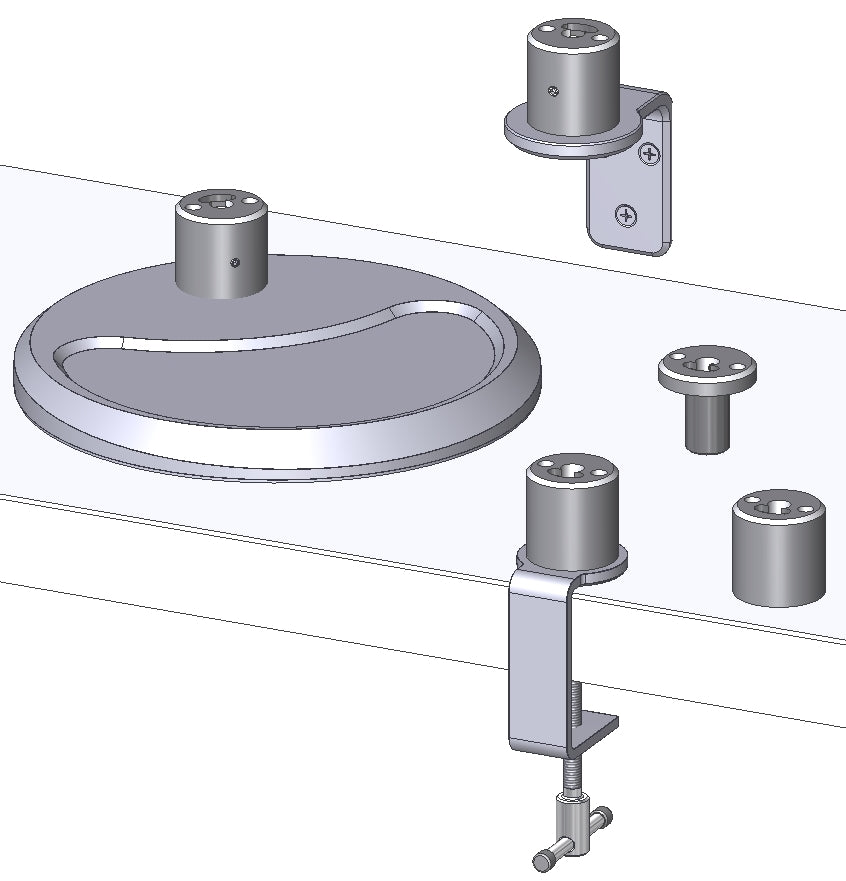 Stolní lampa DIALITE Vision T LED 2x17 - image 4
