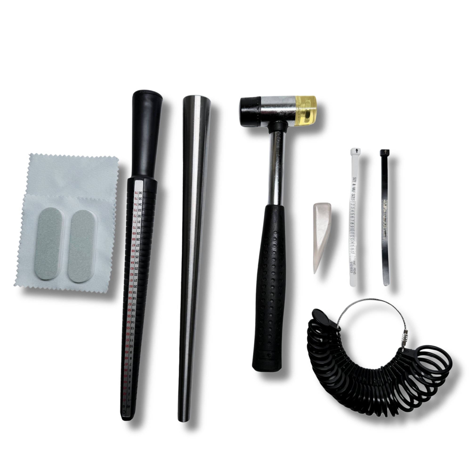 Kit de reparare, măsurare și curățare a inelelor