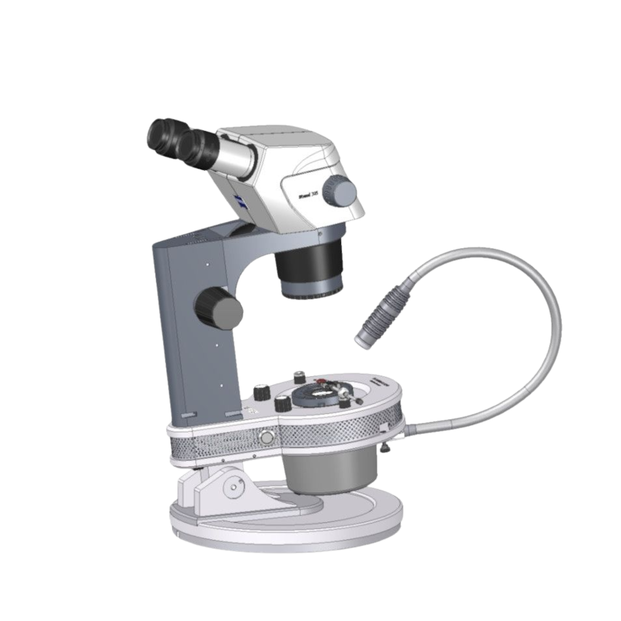 Gemologinis mikroskopas LED ZEISS 305 žiūronai