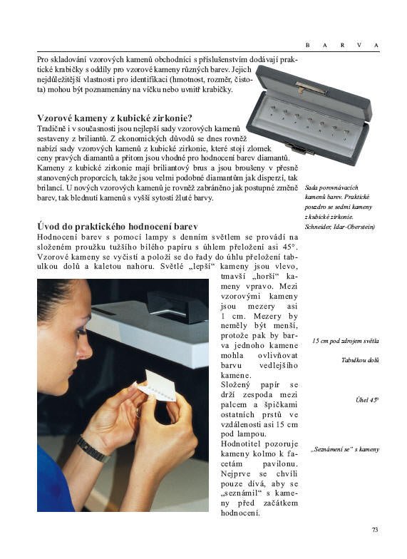 Kniha Diamanty - Příručka hodnocení diamantů v ČJ - image 11