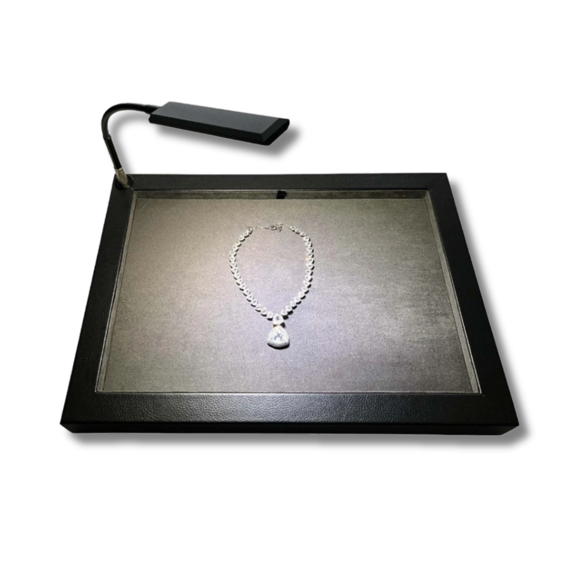 Profesionálne malé predkladacie plato s LED osvetlením