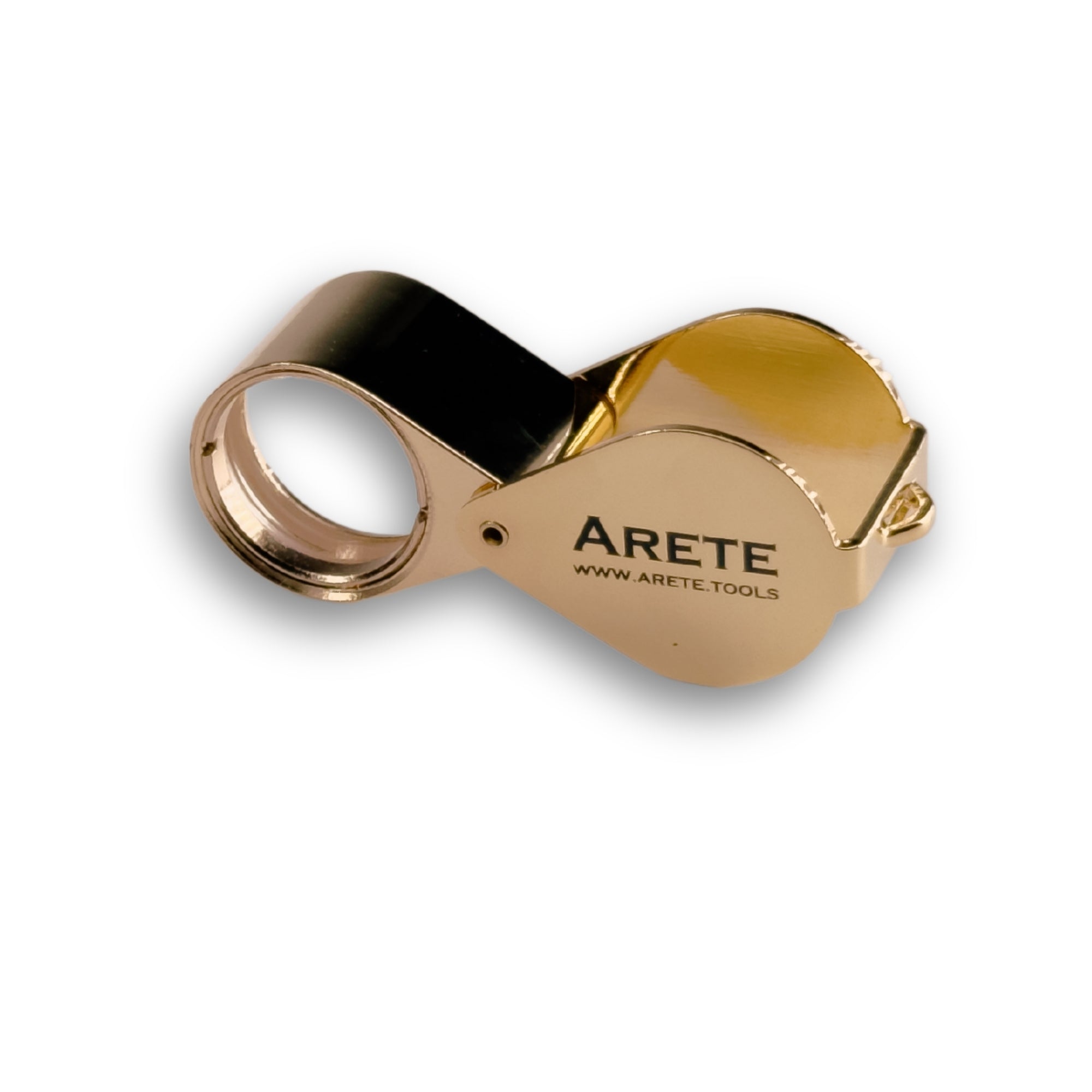 Μεγεθυντικός φακός κοσμημάτων Arete χρυσός 10x18 mm