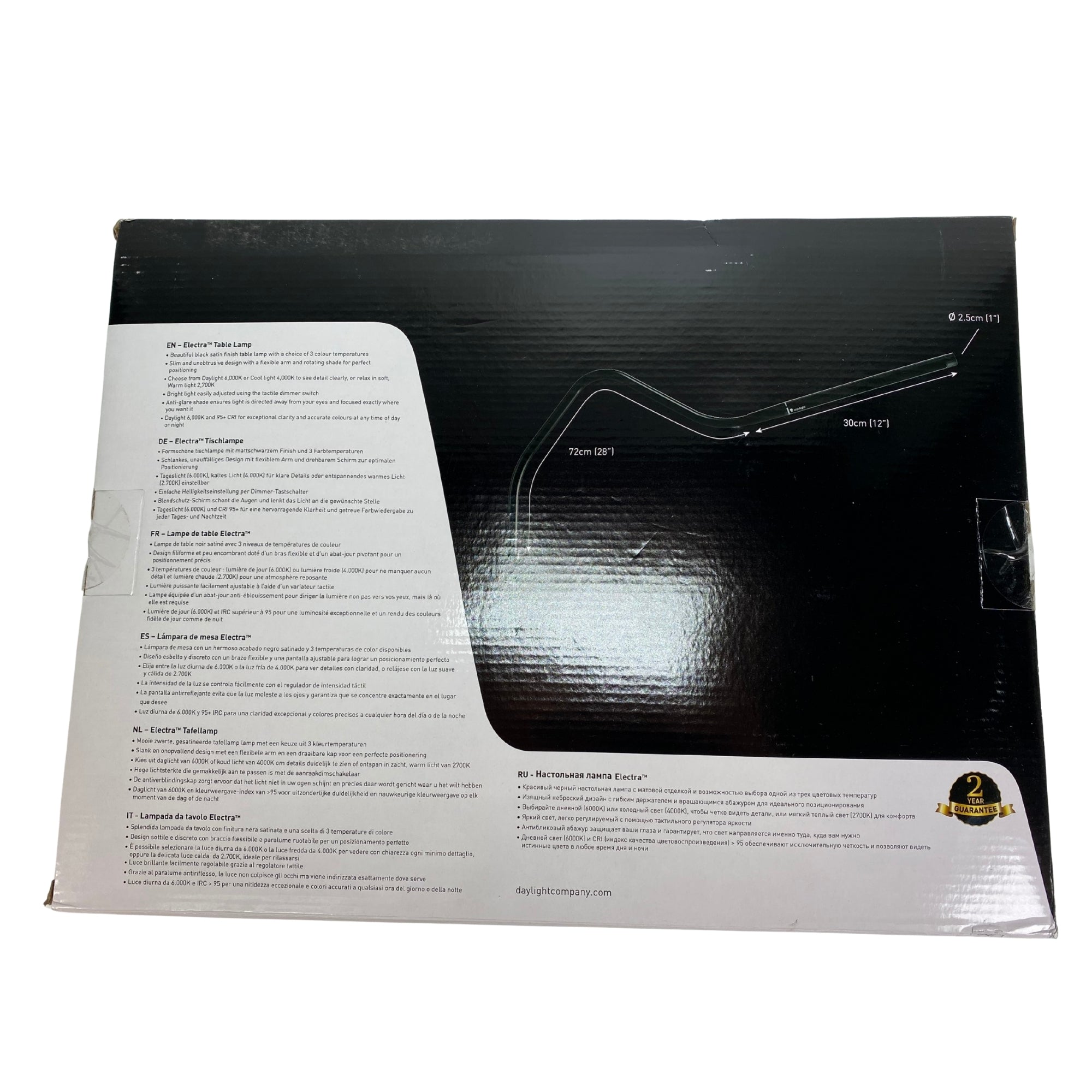 Electra LED table lamp by Daylight