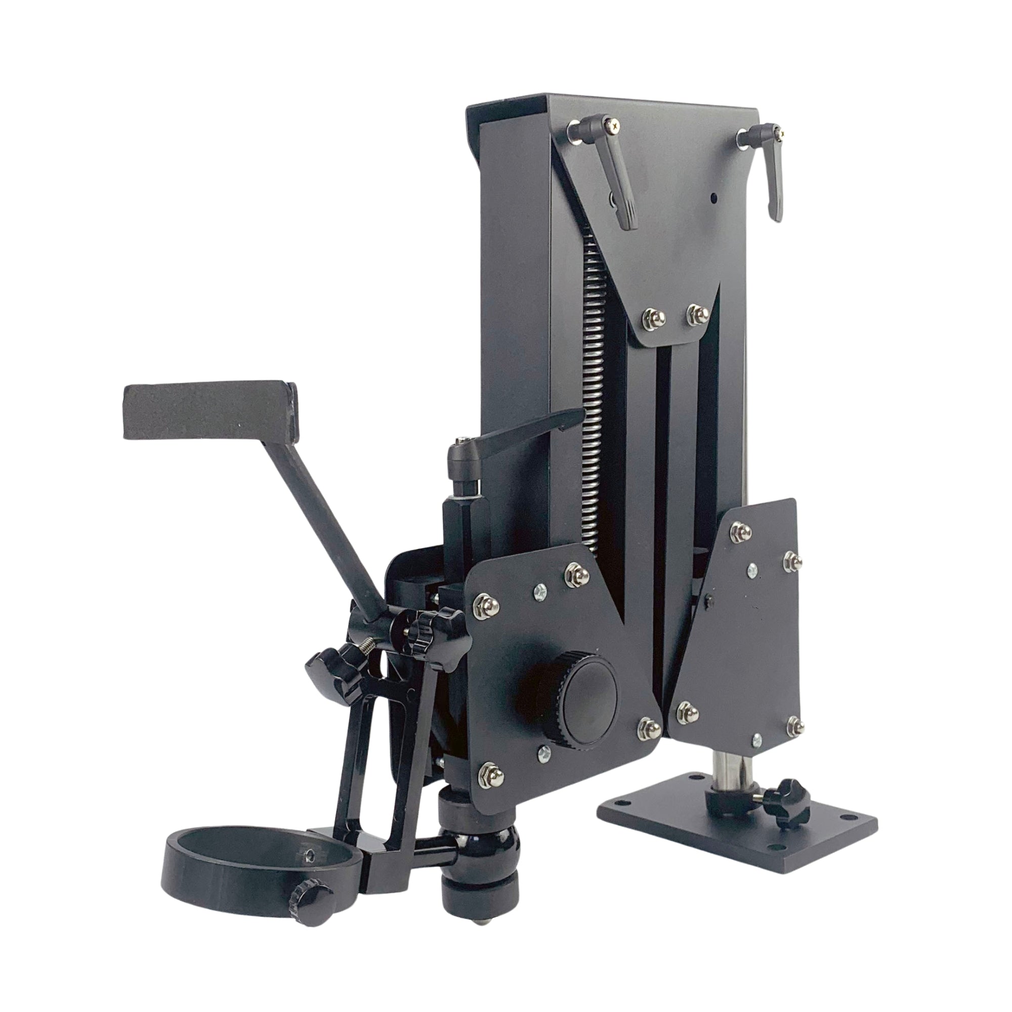 Ensemble de microscope phaser avec pied avec pied destiné à un montage fixe sur une table d'orfèvre ou de phaser