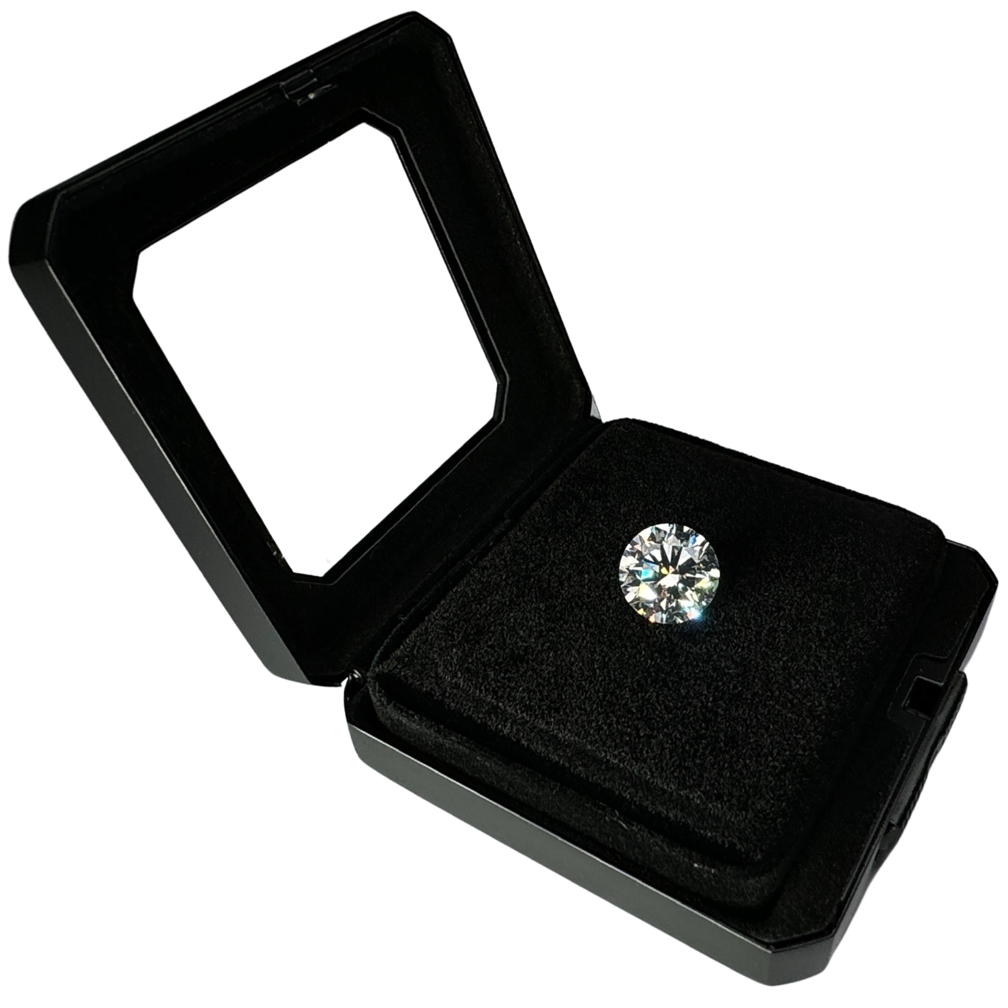 Luxusní kovová krabička na drahé kameny - zkosené rohy