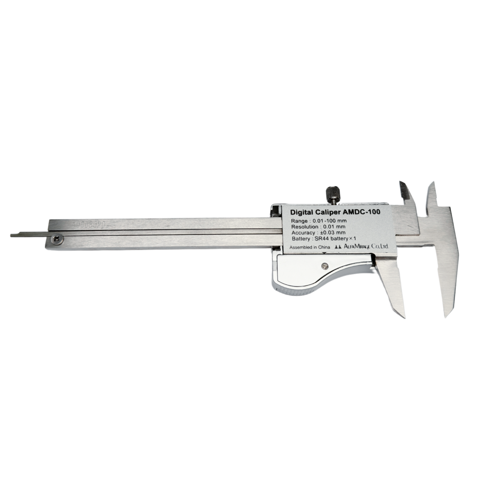 AMDC-100 skydelære til nøjagtig måling op til 100 mm