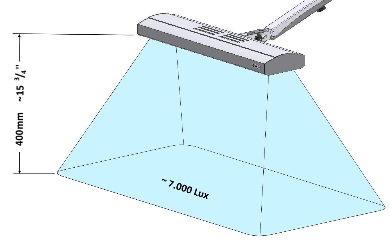 Stolní lampa DIALITE Vision T LED 2x17 - image 3
