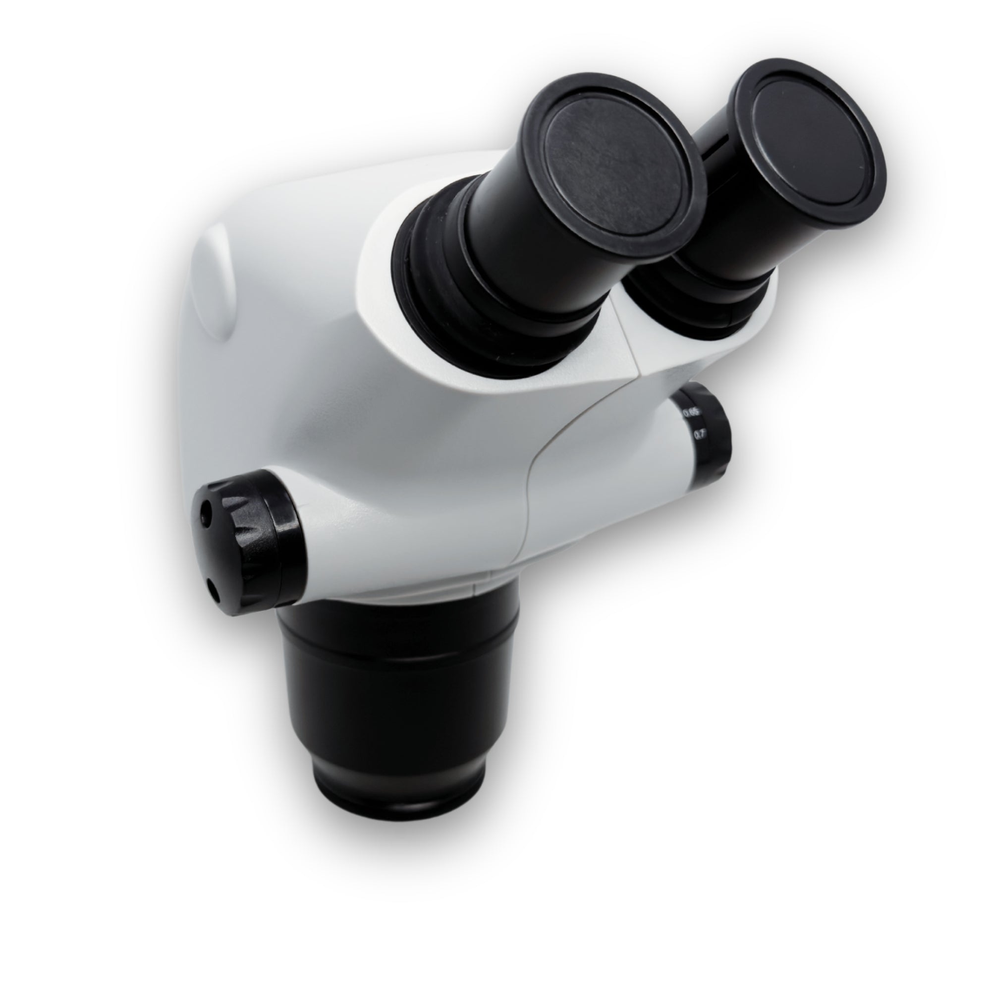 Binokļa stereo tālummaiņas mikroskopa galviņa 0,65-6,5X