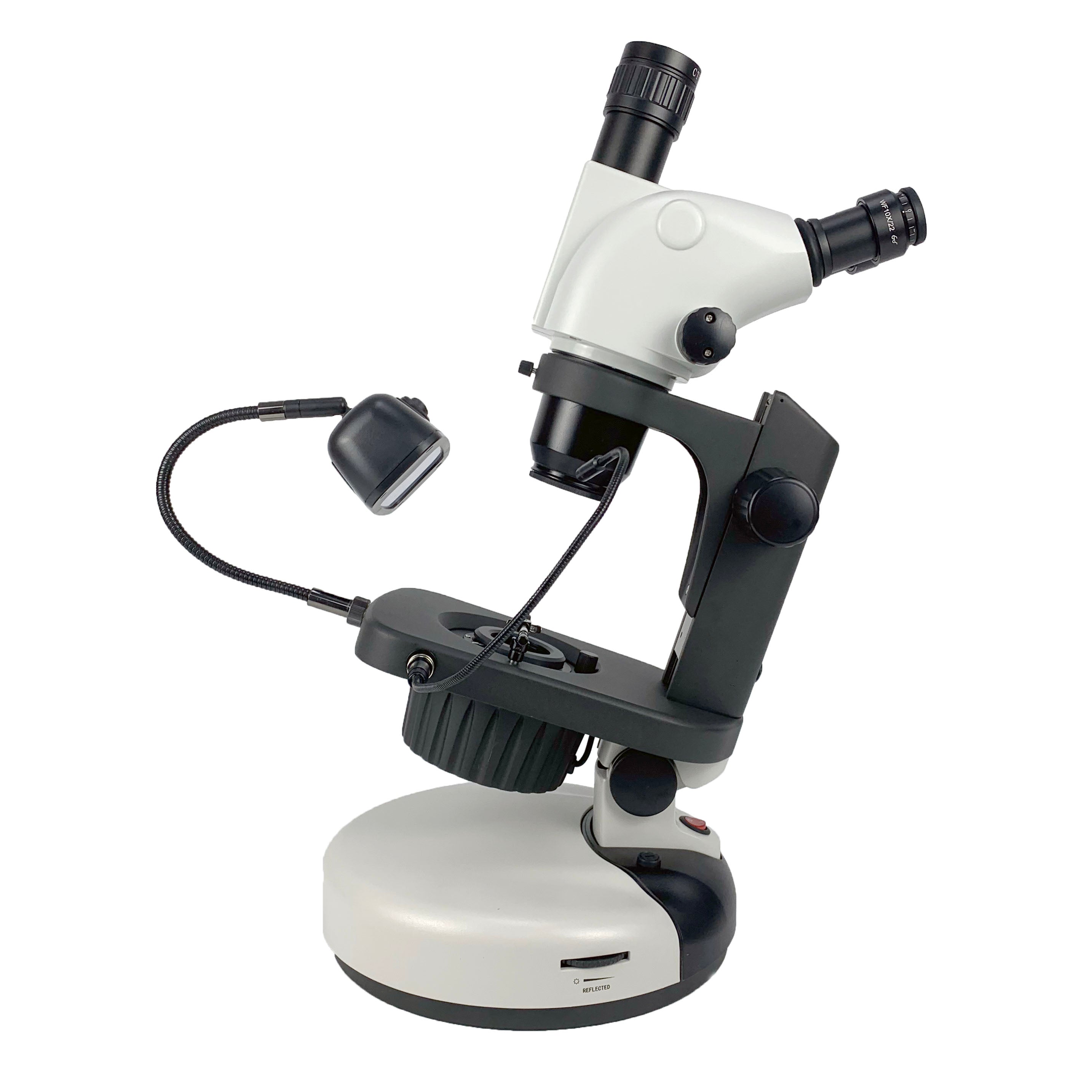 Professional gemological microscope