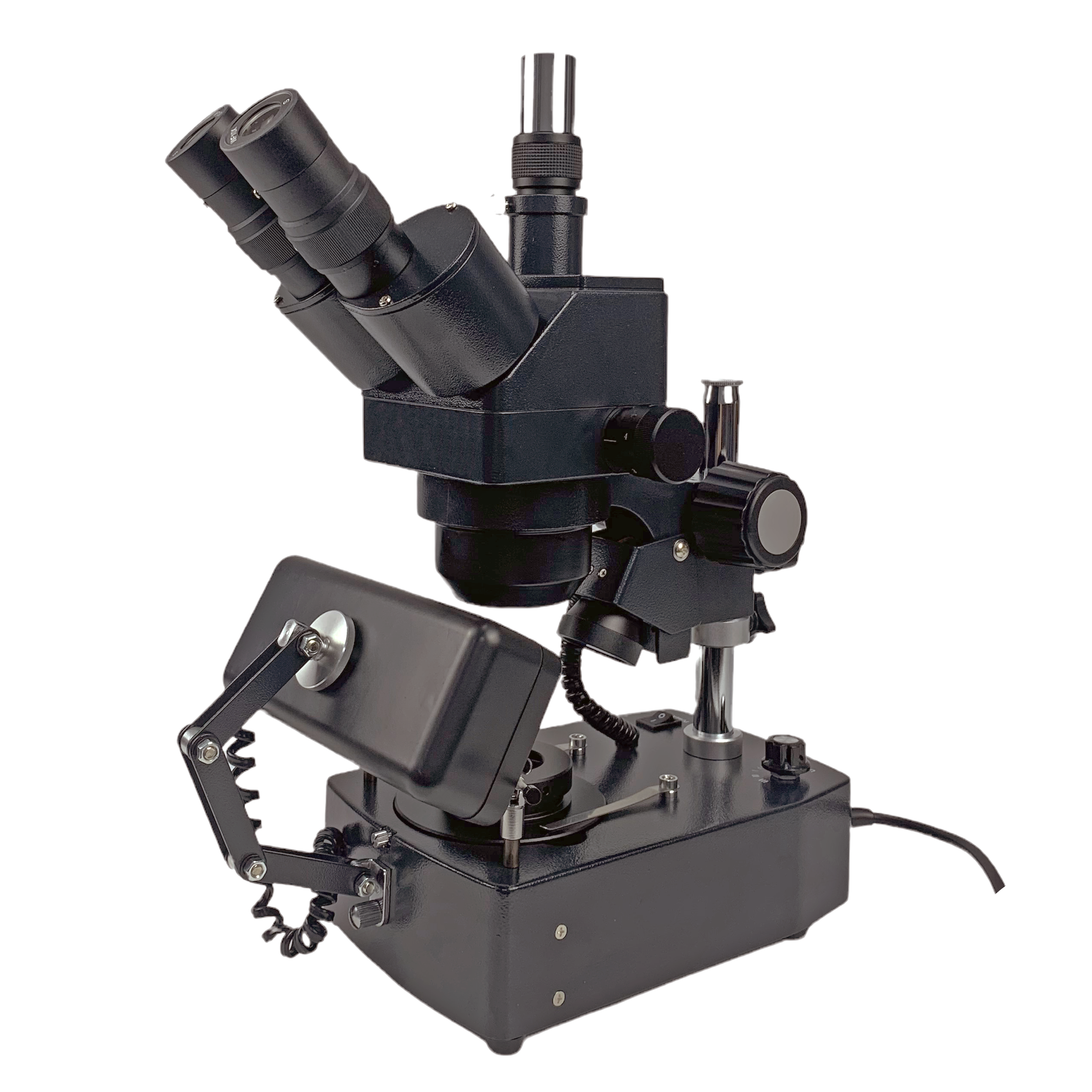 Mellemstort gemmologisk mikroskop