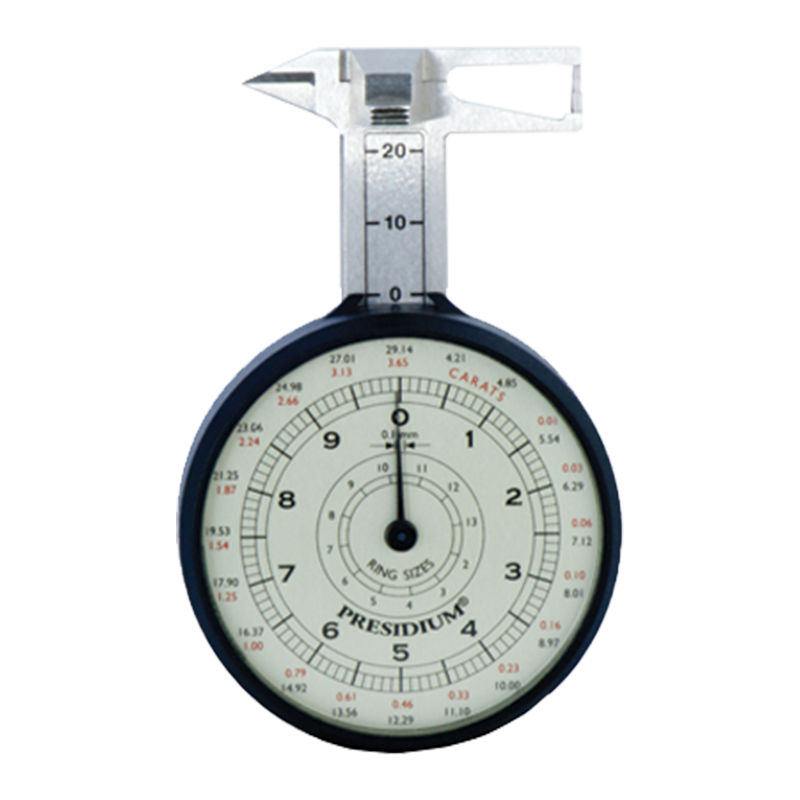 Analog gauge for precious stones Presidium dial gauge