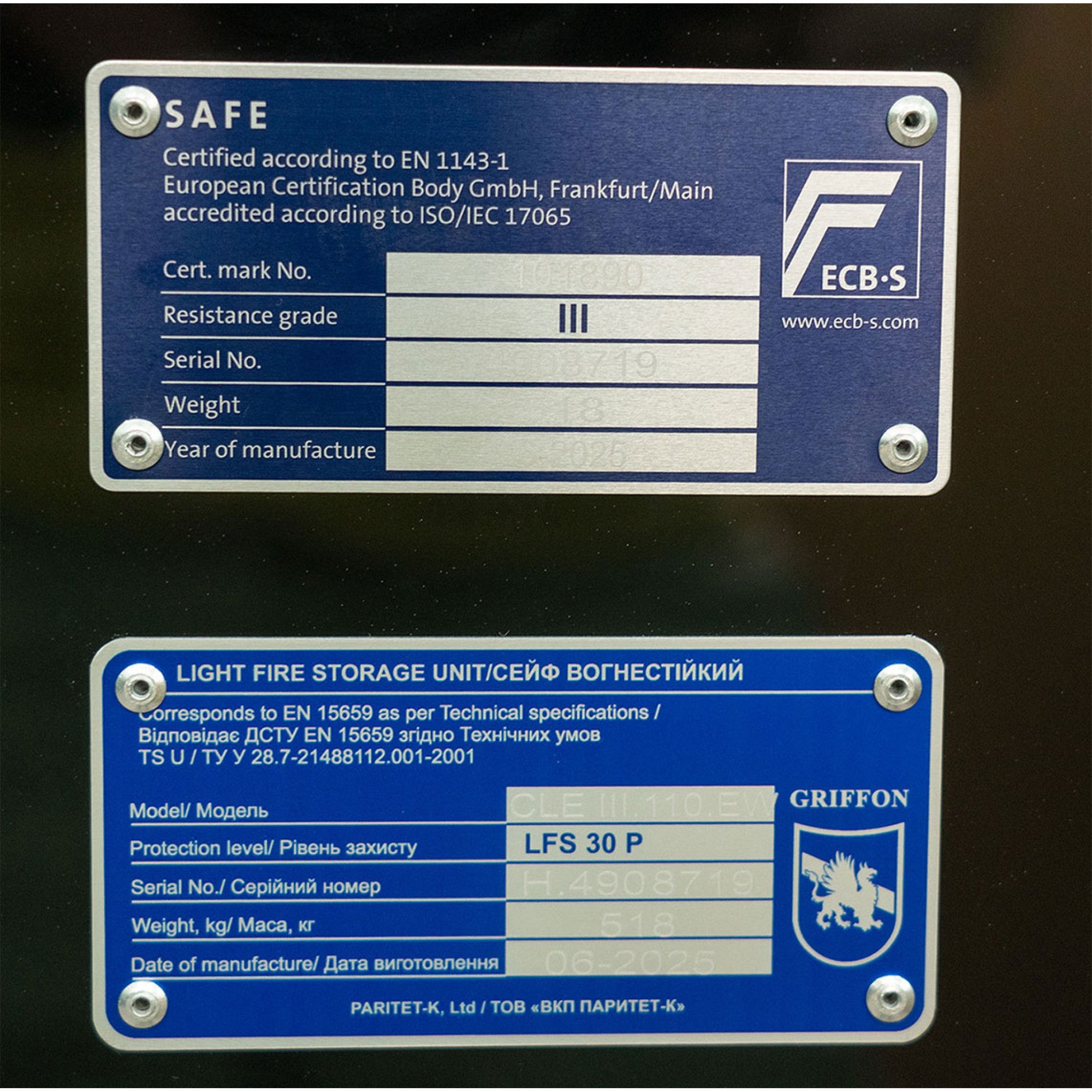 Griffon CLE III 110 EW COMBI GLOSS BLACK WITH 4 WINDER - image 13